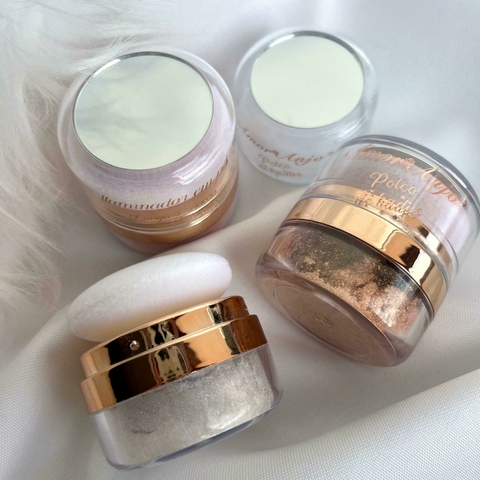 Iluminador em Pó com Espelho Amor Anjo