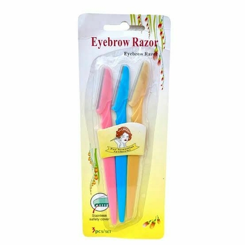 kit com 3 Navalhas para Depilação Dermaplaning