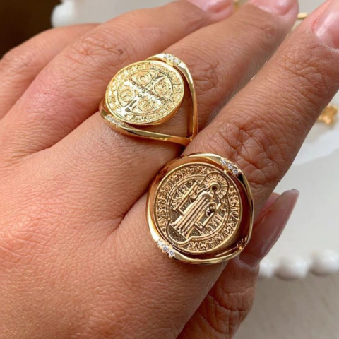 Anel São Bento Medalha