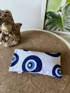 Almohadilla ocular con semillas y lavanda