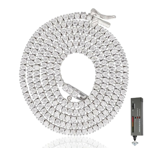 CADENA TENIS 4MM (MOISSANITA VVS1) - comprar en línea