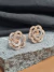 Brinco elos em zircônias cravejadas - comprar online