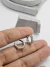 Argola inspirada na alta joalheria 1,7 cm de diâmetro - loja online