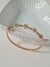 Bracelete flowers cravejado com zircônias na internet