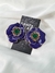 Brinco flor esmaltado em laca italiana - Santa Clara Semijoias - Elegância e sofisticação em cada detalhe