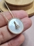 Colar medalha de Nossa Senhora Aparecida em madrepérola - comprar online