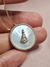 Colar medalha de Nossa Senhora Aparecida em madrepérola - Santa Clara Semijoias - Elegância e sofisticação em cada detalhe