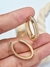 Argola oval com zircônias na internet
