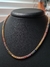 Colar Riviera cravejado com zircônias coloridas 3mm