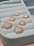 Trio de brincos de coração cravejados com zircônias - comprar online