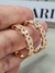Brinco argola inspirado na alta joalheria cravejado com zircônias - Santa Clara Semijoias - Elegância e sofisticação em cada detalhe