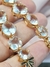 Pulseira com cristais lapidados na internet
