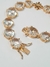 Pulseira com cristais lapidados - Santa Clara Semijoias - Elegância e sofisticação em cada detalhe