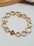 Pulseira com cristais lapidados