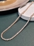Colar Riviera zircônias cravejadas 3mm - loja online