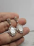 Brinco em madrepérola e zircônias cravejadas - Santa Clara Semijoias - Elegância e sofisticação em cada detalhe