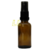 10 Frasco De Vidro Âmbar 30ml C/ Válvula Spray Preto