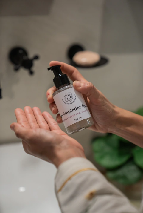 Gel limpiador facial