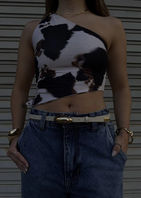 Cinto Lana Boleado Off-White - comprar online