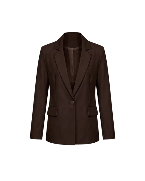 Blazer Fiorella Oversized Brown