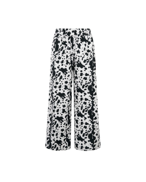 Calça Agnes Cow Black