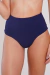 Calcinha Hot Pants Marinho Texturizada