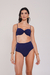 Calcinha Hot Pants Marinho Texturizada - comprar online