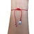 Pulseira Estrela Prata 925 Vermelha | Maria Sublime - comprar online