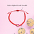Pulseira Infantil Estrela Vermelha | Maria Sublime - comprar online