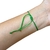 Pulseira Olho Grego Verde Bandeira | Maria Sublime - comprar online