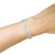 Pulseira Tear Olho Grego Dourado | Maria Sublime - comprar online