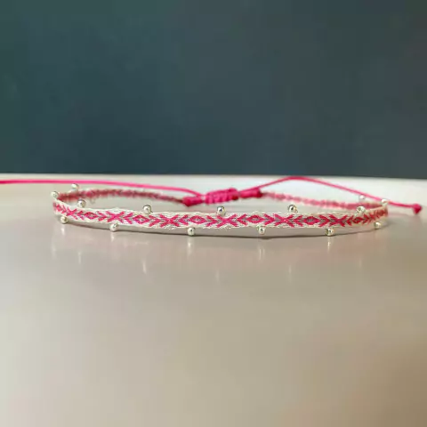 Tornozeleira Maria Sublime Tear 925 Rosa