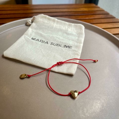 Pulseira Coração Inox | Maria Sublime - comprar online