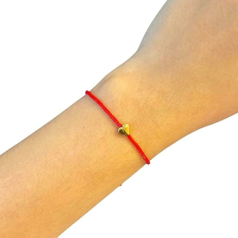 Pulseira Ensartar Coração Hematita | Maria Sublime - comprar online