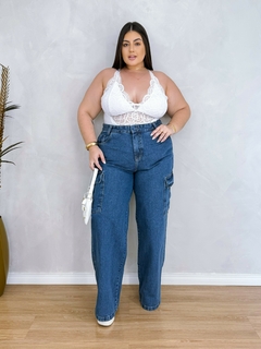 Wide leg cargo - Jacqueromodas Plus Size - As Melhores Peças no Plus Size