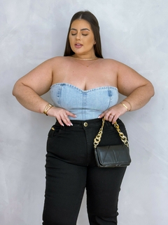 Cropped Jeans Kendal - Jacqueromodas Plus Size - As Melhores Peças no Plus Size