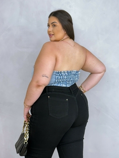 Cropped Jeans Kendal - Jacqueromodas Plus Size - As Melhores Peças no Plus Size