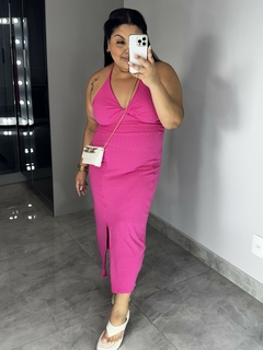 Conjunto saia e cropped Diana - Jacqueromodas Plus Size - As Melhores Peças no Plus Size