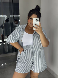 Imagem do Conjunto listrado shorts Anne