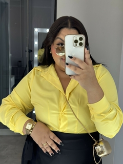 Camisa social Sabrina - Jacqueromodas Plus Size - As Melhores Peças no Plus Size