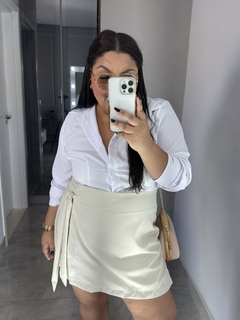 Shorts Saia amaração Aline - Jacqueromodas Plus Size - As Melhores Peças no Plus Size