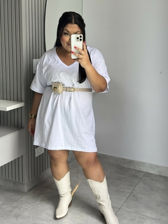 Camisa oversize Olga - Jacqueromodas Plus Size - As Melhores Peças no Plus Size