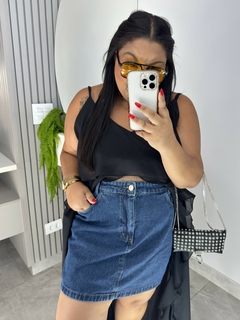 Saia jeans Helena - comprar online