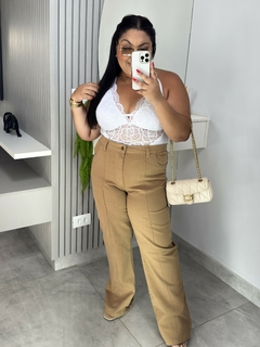 Wide leg Caramelo - comprar online