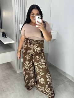 Pantalona Estampada Boho - comprar online