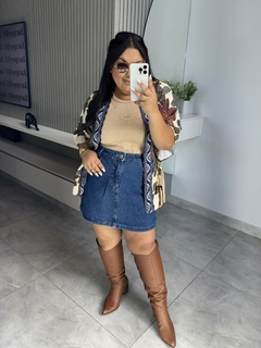 Saia jeans Helena