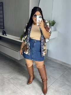 Saia jeans Helena na internet
