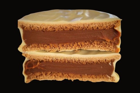 Alfajor blanco Mi ciudad cañuelas