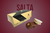 Caja de alfajores salteños negros y alfajores salteños blancos artesanales