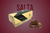 Caja de alfajores salteños negros artesanales